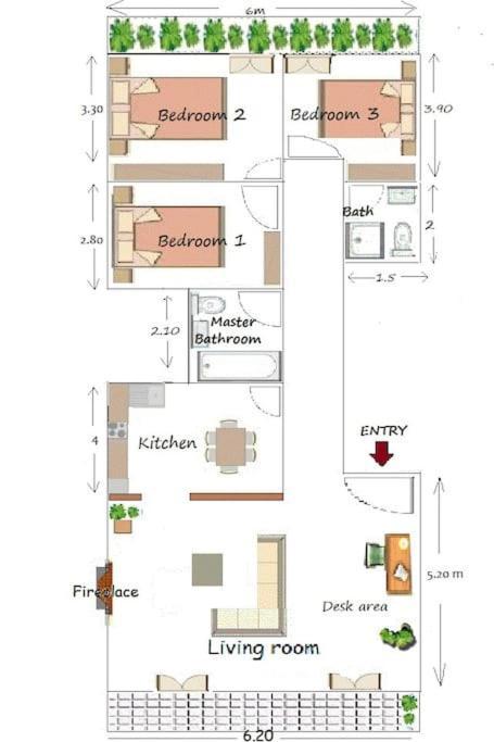 Апартаменты Delphic Moments - Sunny App 3Br, 2Ba With View Экстерьер фото